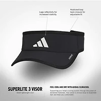 adidas Adidas Hats Mens Moisture Wicking Visor