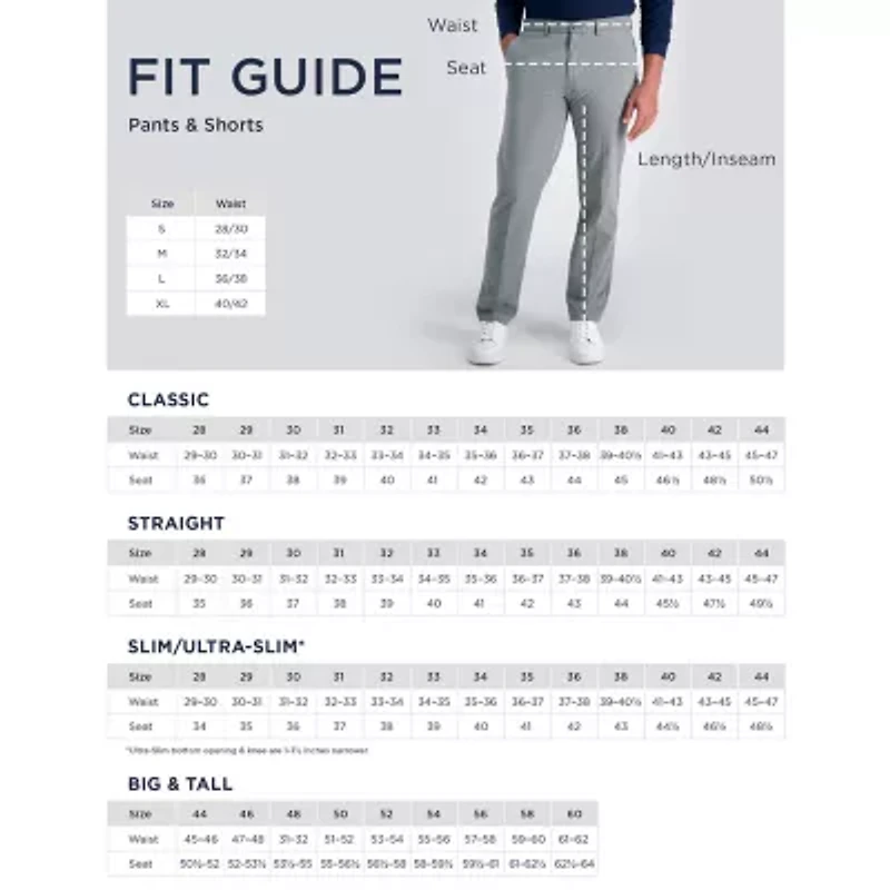 Haggar JMH Tailored Mens Stretch Fabric Modern Fit Flat Front Suit Pant