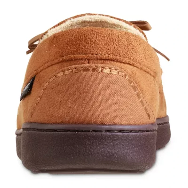 Isotoner Mens Moccasin Slippers