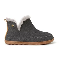 Dearfoams Brixen Energy Return Mens Memory Foam Bootie Slippers Wide Width
