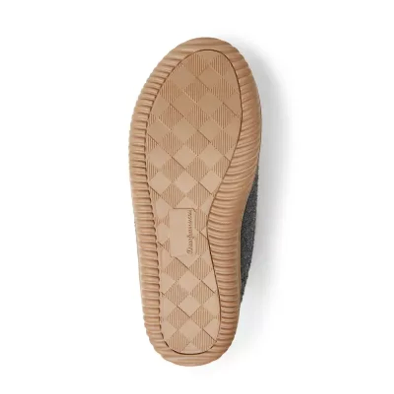 Dearfoams Brixen Energy Return Mens Memory Foam Bootie Slippers Wide Width