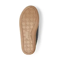 Dearfoams Brixen Energy Return Mens Memory Foam Bootie Slippers Wide Width