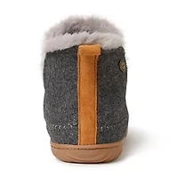 Dearfoams Brixen Energy Return Mens Memory Foam Bootie Slippers Wide Width