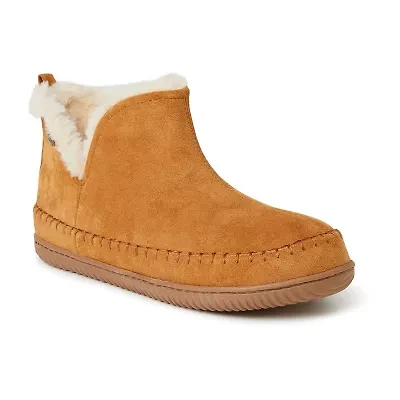 Dearfoams Brixen Energy Return Mens Memory Foam Bootie Slippers Wide Width