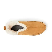 Dearfoams Brixen Energy Return Mens Memory Foam Bootie Slippers Wide Width