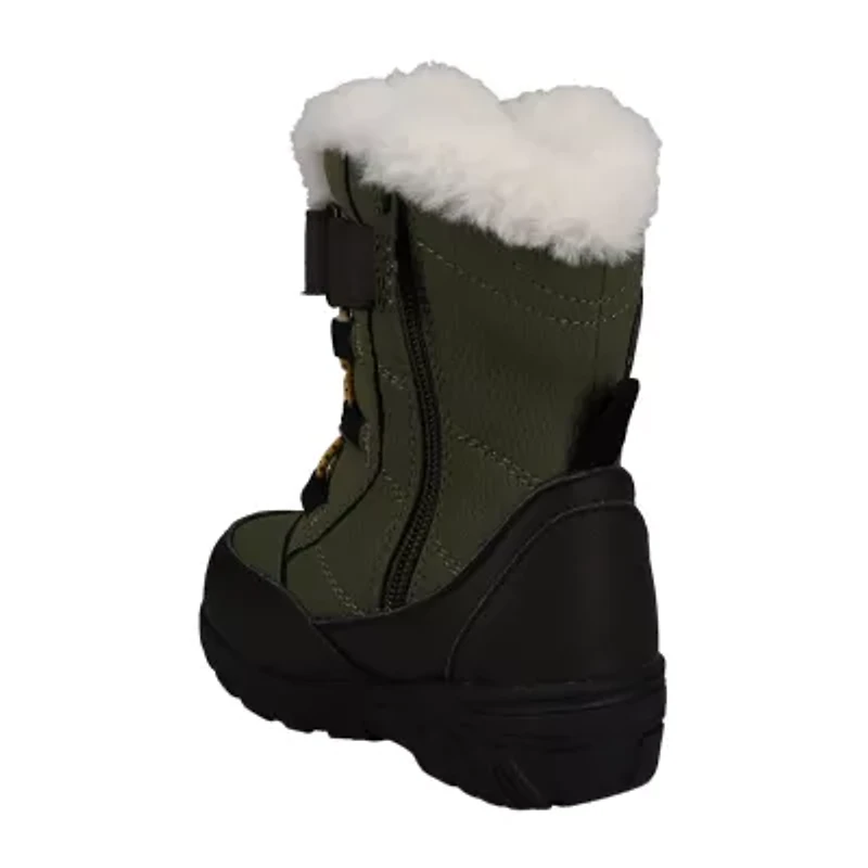 Totes Toddler Boys Lil Gordon Waterproof Insulated Flat Heel Winter Boots
