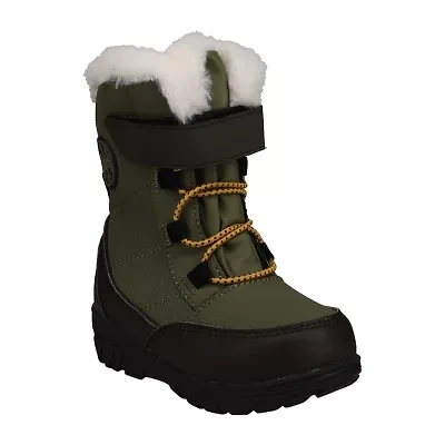 Totes Toddler Boys Lil Gordon Waterproof Insulated Flat Heel Winter Boots