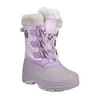 Totes Big Kid Girls Jenna Waterproof Insulated Flat Heel Winter Boots