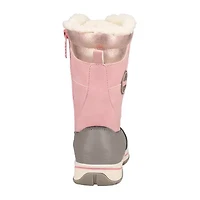 Totes Big Kid Girls Diamond Waterproof Insulated Flat Heel Winter Boots
