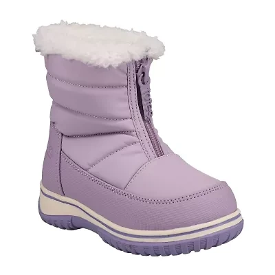 Totes Toddler Girls Zippy Waterproof Insulated Flat Heel Winter Boots
