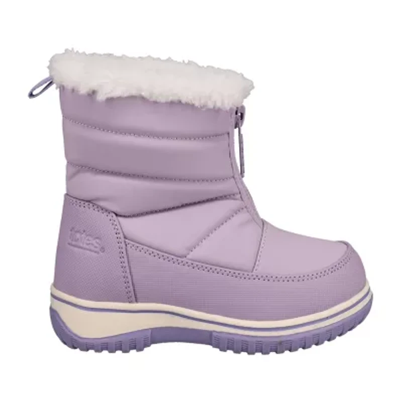 Totes Toddler Girls Zippy Waterproof Insulated Flat Heel Winter Boots