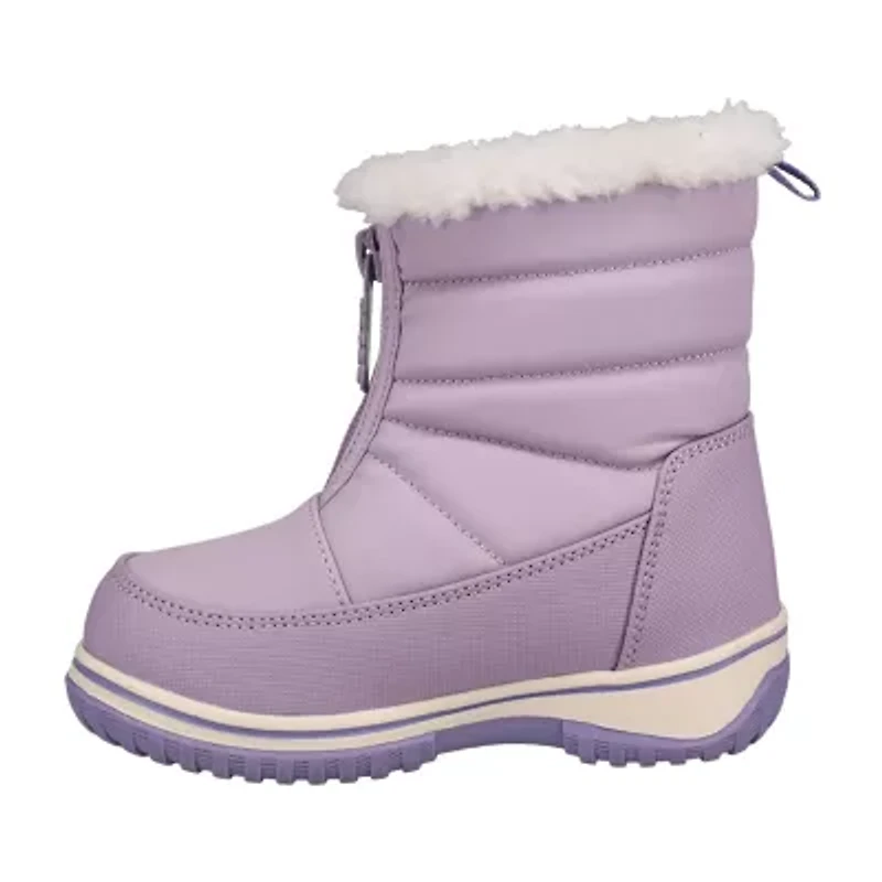 Totes Toddler Girls Zippy Waterproof Insulated Flat Heel Winter Boots