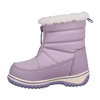 Totes Toddler Girls Zippy Waterproof Insulated Flat Heel Winter Boots