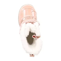 Totes Toddler Girls Quackquack Waterproof Insulated Flat Heel Winter Boots
