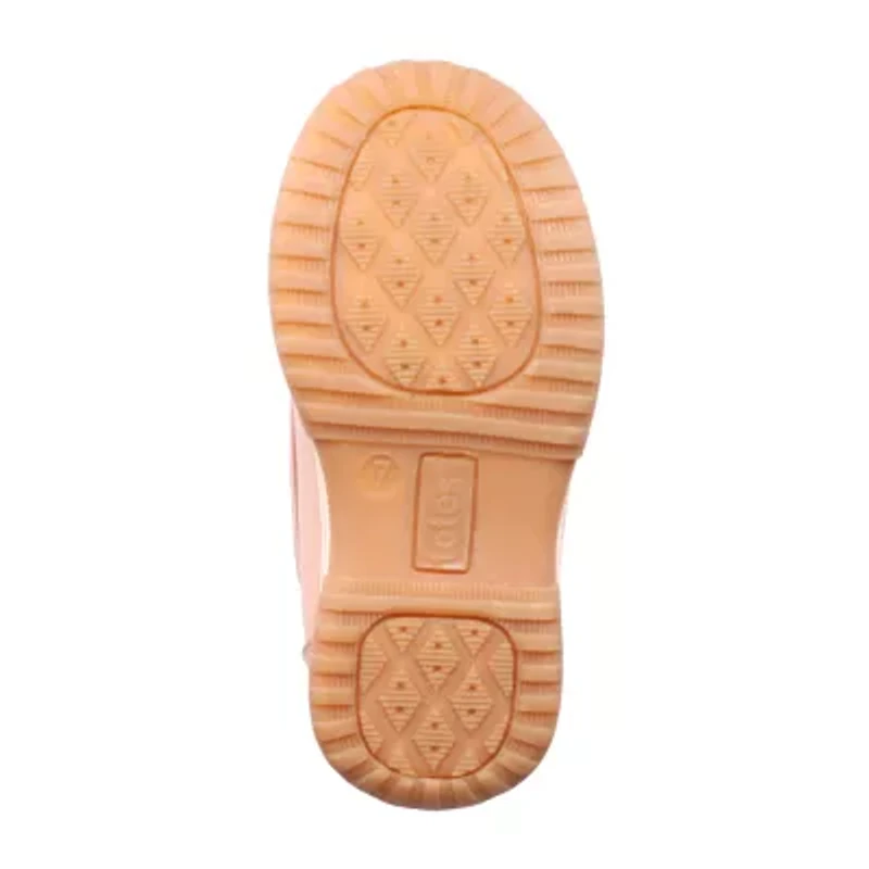 Totes Toddler Girls Quackquack Waterproof Insulated Flat Heel Winter Boots