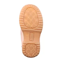 Totes Toddler Girls Quackquack Waterproof Insulated Flat Heel Winter Boots