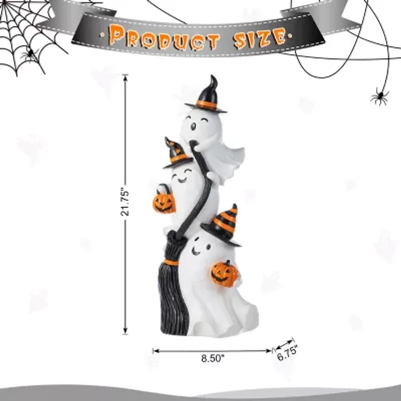 Glitzhome 21.75" Porch Decor Halloween Porch Sign