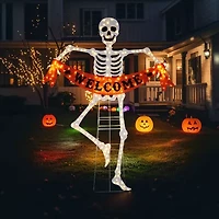 Glitzhome 86.25" Outdoor Decor Halloween Inflatable