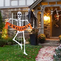 Glitzhome 86.25" Outdoor Decor Halloween Inflatable