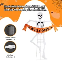 Glitzhome 86.25" Outdoor Decor Halloween Inflatable