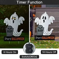 Glitzhome 32.25" Stake Halloween Yard Art