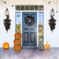 Glitzhome S2 Porch Decor Halloween Porch Sign