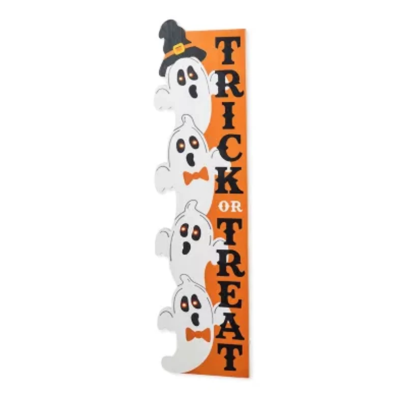 Glitzhome 42" Porch Decor Halloween Porch Sign