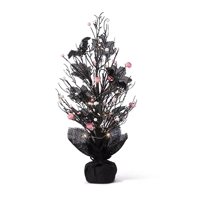 Glitzhome 20" Table Tree Halloween Tabletop Decor