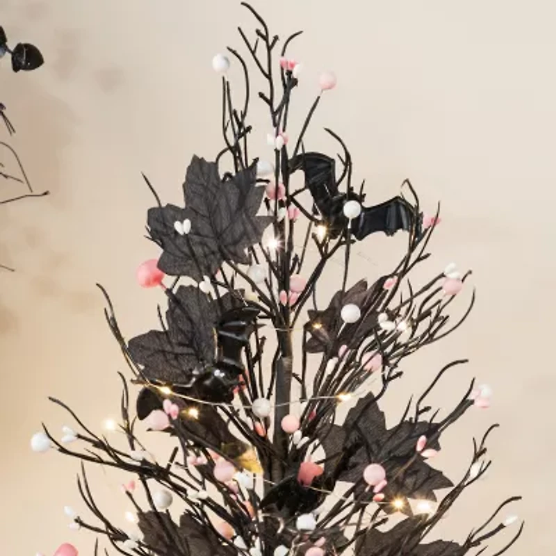 Glitzhome 20" Table Tree Halloween Tabletop Decor