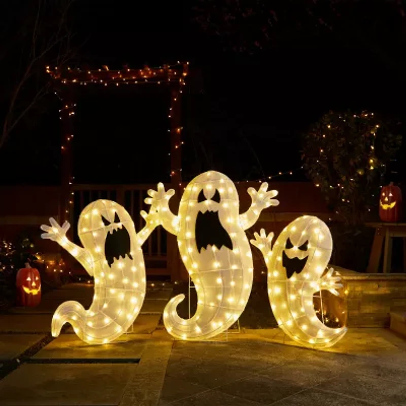 Glitzhome S3 Outdoor Decor 3-pc. Halloween Inflatable