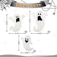 Glitzhome S3 Outdoor Decor 3-pc. Halloween Inflatable