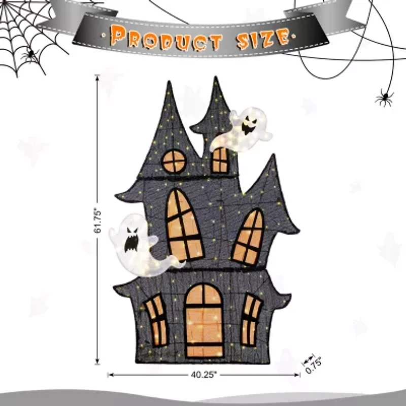 Glitzhome 61.75" Outdoor Decor Halloween Inflatable