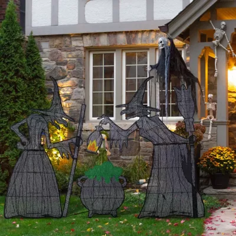 Glitzhome S3 Outdoor Decor 3-pc. Halloween Inflatable