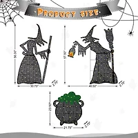 Glitzhome S3 Outdoor Decor 3-pc. Halloween Inflatable