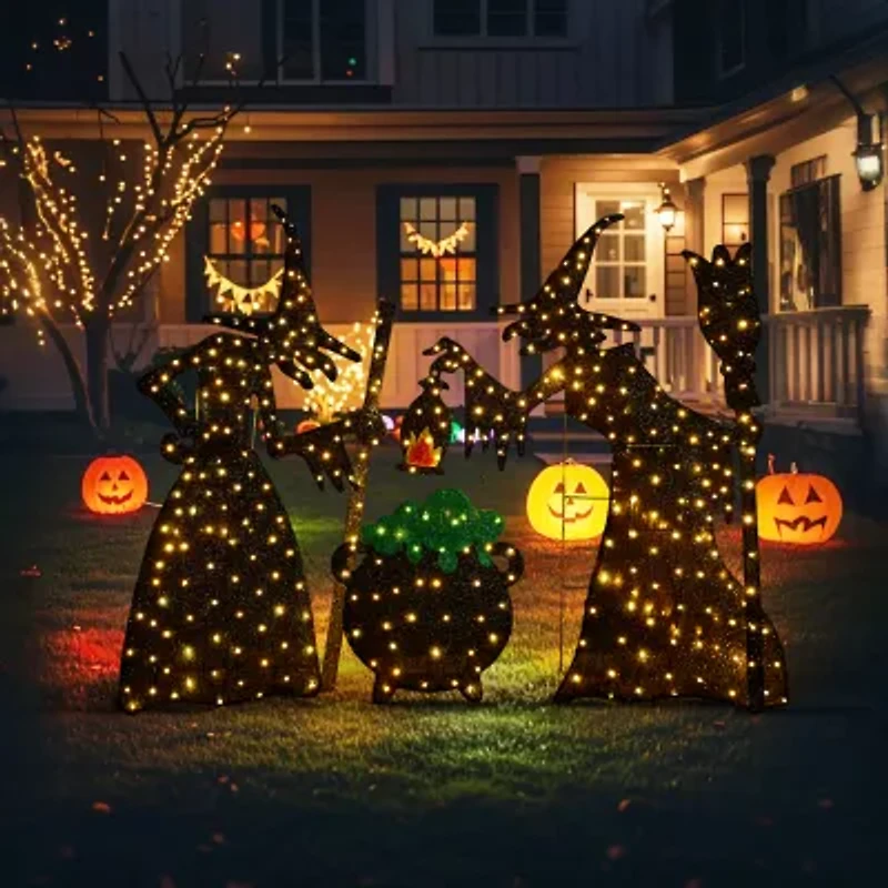 Glitzhome S3 Outdoor Decor 3-pc. Halloween Inflatable