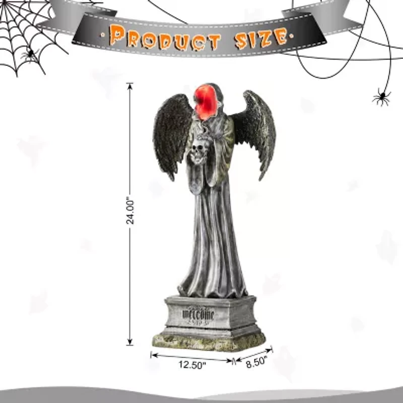 Glitzhome 24 Porch Decor Halloween Porch Sign