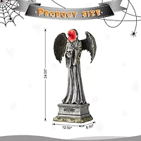 Glitzhome 24 Porch Decor Halloween Porch Sign