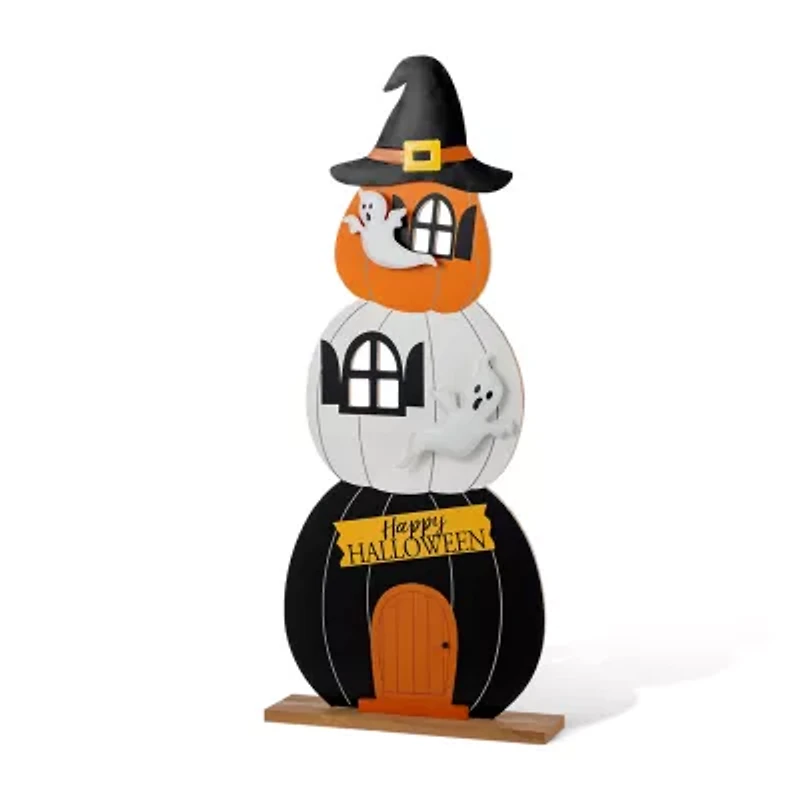 Glitzhome 35 Porch Decor Halloween Porch Sign