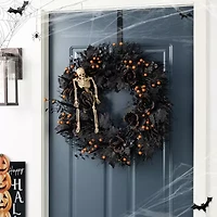 Glitzhome 24 Wreath Hanger Wall Sign