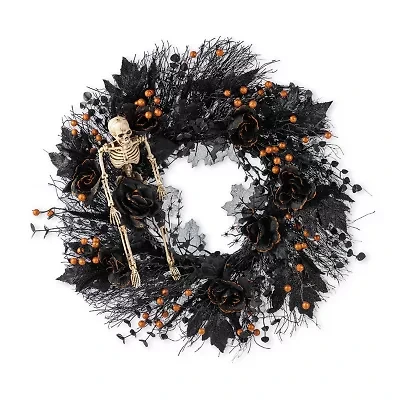 Glitzhome 24 Wreath Hanger Wall Sign