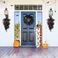 Glitzhome 24 Wreath Hanger Wall Sign