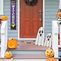 Glitzhome 24" Porch Decor Halloween Porch Sign