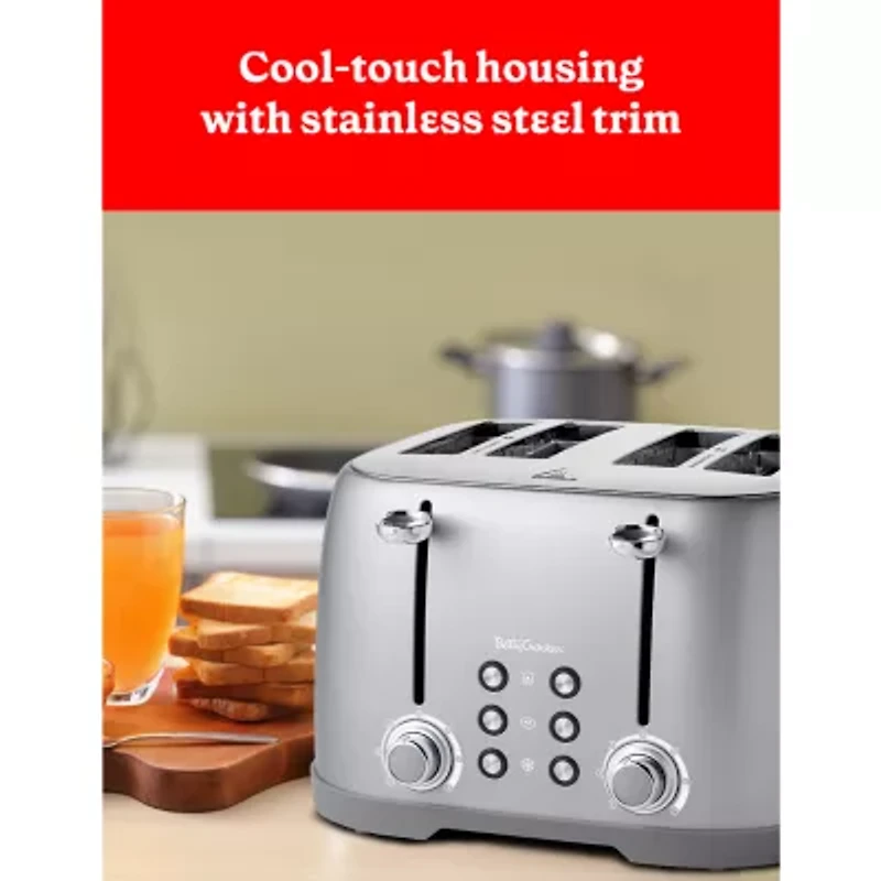 Betty Crocker 4-Slice Electric Toaster