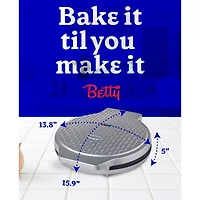 Betty Crocker 12 Inch Pizza Maker Plus Electric Grill