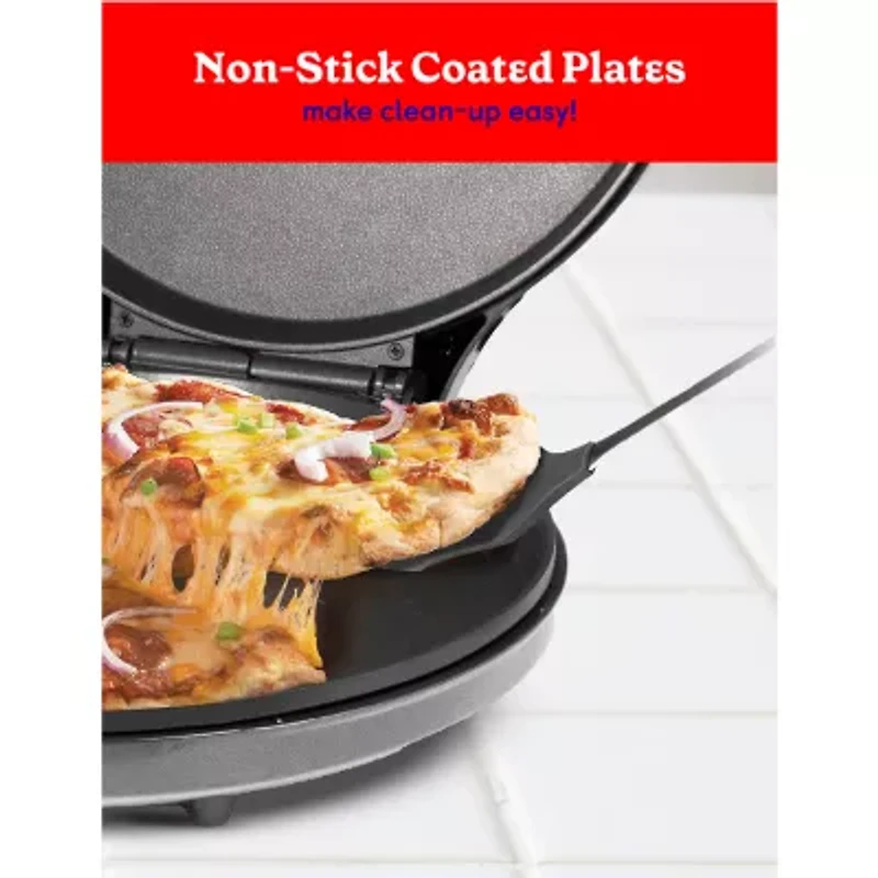 Betty Crocker 12 Inch Pizza Maker Plus Electric Grill