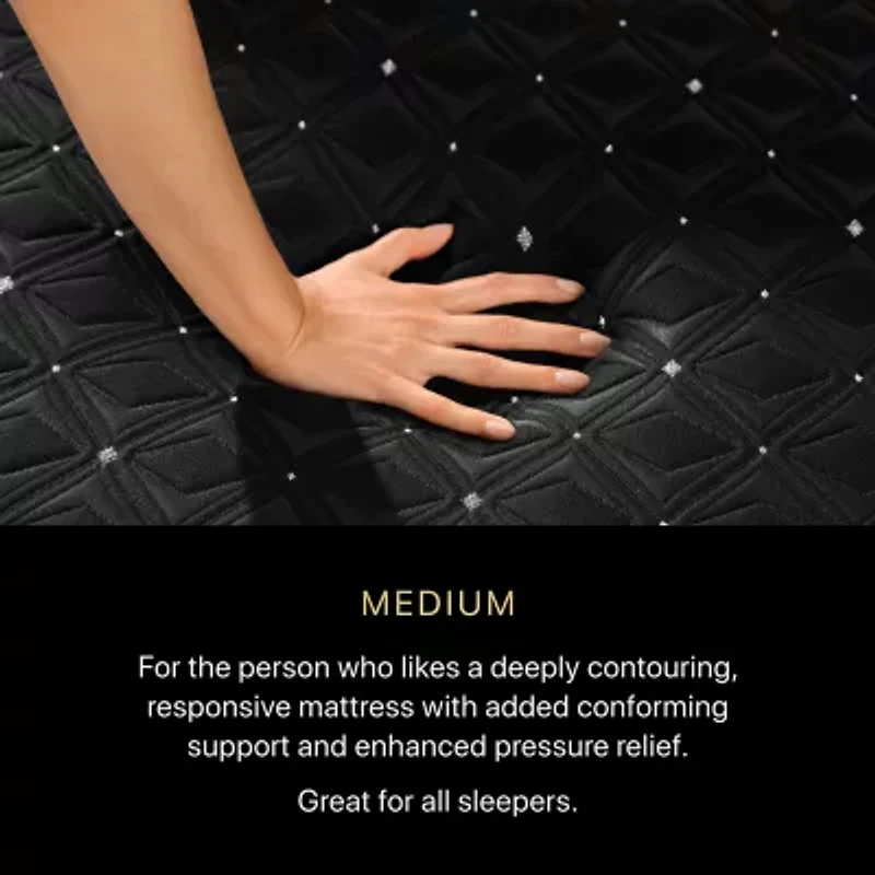 Beautyrest Black Series Three 15" Hybrid Medium Tight Top - Mattress Only