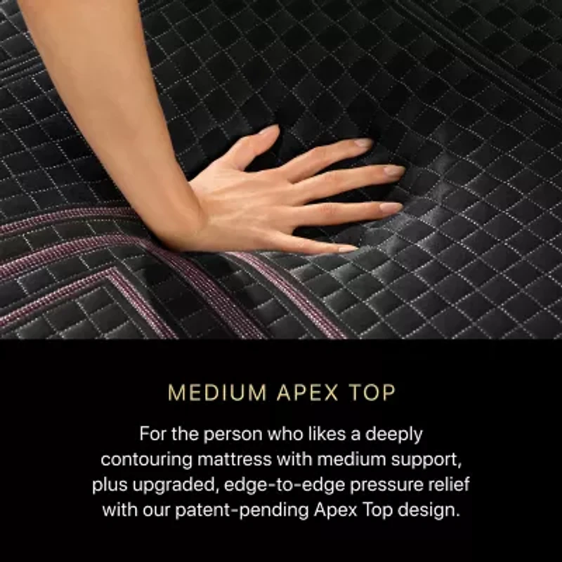 Beautyrest Black Series Two 14.5" Hybrid Medium Apex Top - Mattress Only