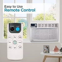 8000 BTU Window ACUnit Black+Decker With Remote Control Cools To 350Sq Ft Energy Efficient