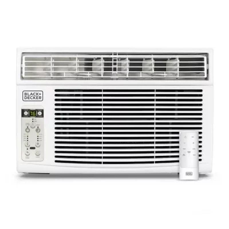 Black+Decker BD10WT6 Window Air Conditioner Remote Control 10000 BTU Cools Up To 450 Sq Ft White