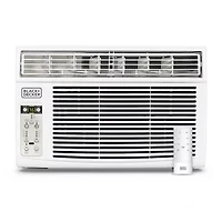 Black+Decker BD10WT6 Window Air Conditioner Remote Control 10000 BTU Cools Up To 450 Sq Ft White